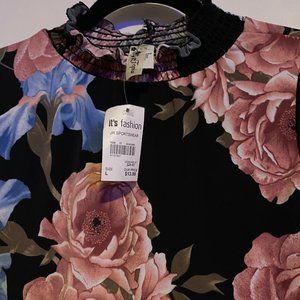 Sleeveless Floral Top